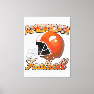 Lienzo Logo de American Football