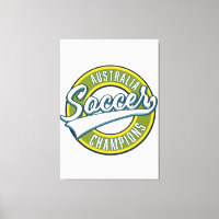 Logo de los campeones de fútbol de Australia.