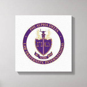 Lienzo Logo de Phi Alpha Delta