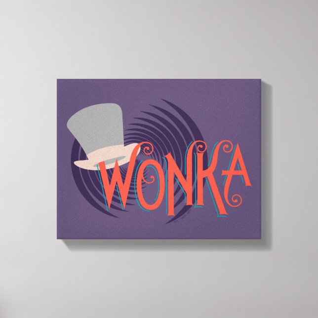 Lienzo Logo de Wonka Spiral (Anverso)