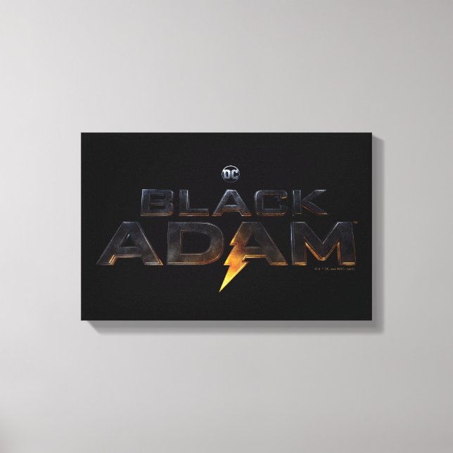 Lienzo Logo del Black Adam (Anverso)