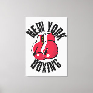 Lienzo Logo del Boxing de Nueva York