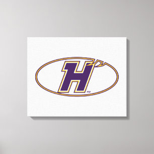 Lienzo Logotipo Atlético Hunter College Hawks