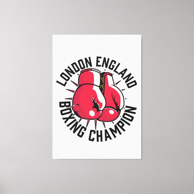 Lienzo logotipo de New York Boxing (Anverso)