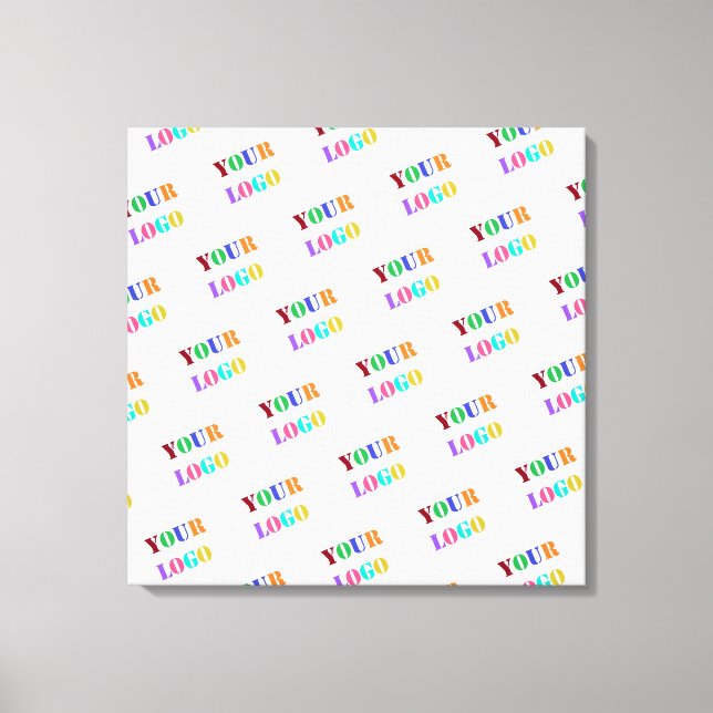 Lienzo Logotipo de personalizado Foto promocional Persona (Anverso)