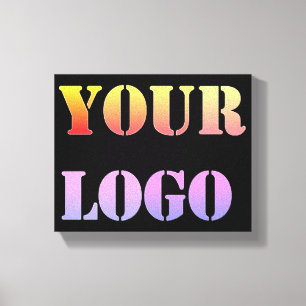 Lienzo Logotipo de personalizado Promoción comercial Pers