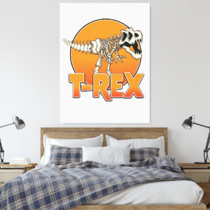 Lienzo logotipo de personalizado T-REX