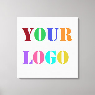 Lienzo Logotipo de personalizado Tu promoción profesional