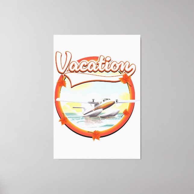 Lienzo logotipo de vacaciones (Anverso)