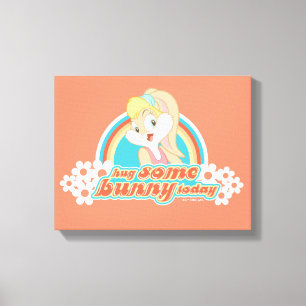 Lienzo Lola Bunny Abraza A Algunos Conejitos Hoy