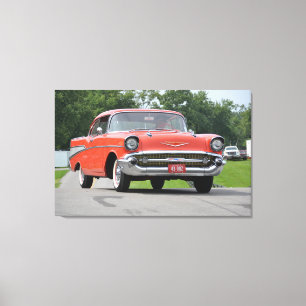 Lienzo Lona 1957 del Bel Air de Chevy