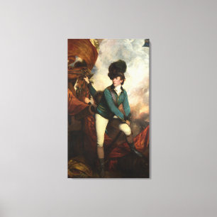Lienzo Lona Banastre Tarleton de Joshua Reynolds