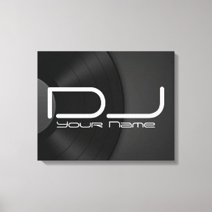 Lienzo Lona de alta calidad de DJ