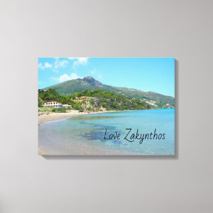 Lienzo Lona de la pared de Zakynthos