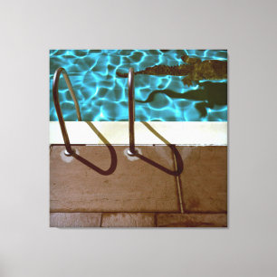 Lienzo Lona de la SERIE p06 de la PISCINA de DAVID