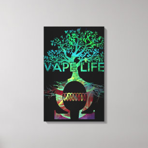 Lienzo Lona de la vida de Vape