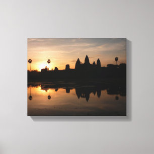 Lienzo lona de oro de Angkor Wat