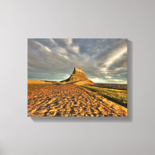 Lienzo Lona del castillo de Lindisfarne