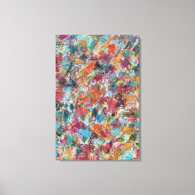 Lienzo Lona envolvente Plum Crazy 24 x 36 (Anverso)