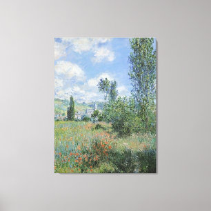 Lienzo Lona envuelta 30x40 de Monet Vetheuil