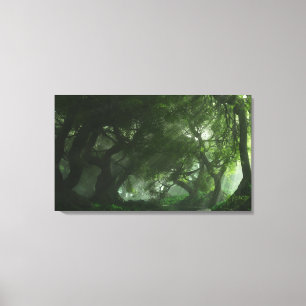 Lienzo Lona envuelta de la cala del toldo (verano)