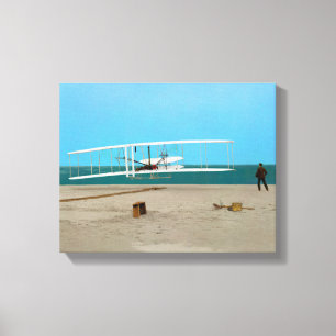 Lienzo Lona envuelta del primer vuelo