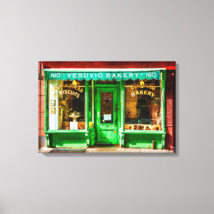 Lienzo Lona envuelta panadería de Vesuvio