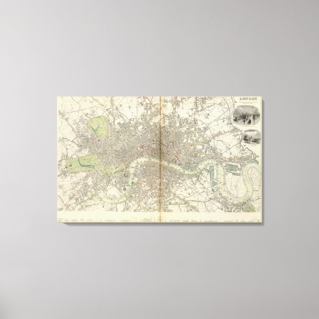 Lienzo Londres (Anverso)