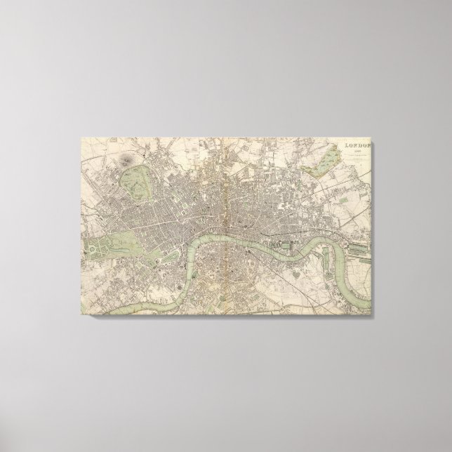 Lienzo Londres 1843 (Anverso)