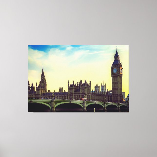 Lienzo Londres Inglaterra Reino Unido (Anverso)