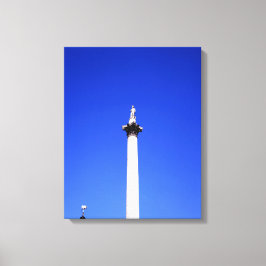 Lienzo Londres, la columna de Nelson