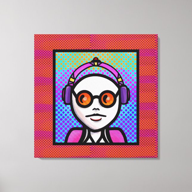 Lienzo Look See and Shades (Anverso)