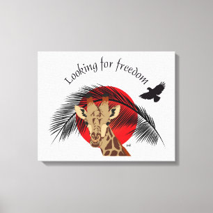 Lienzo Looking for freedom