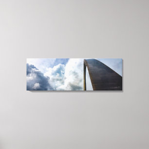 Lienzo Lookup Gateway Arch St. Louis, MO 36 x 12 Canvas