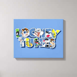 Lienzo LOONEY TUNES™ Characters in Lettering