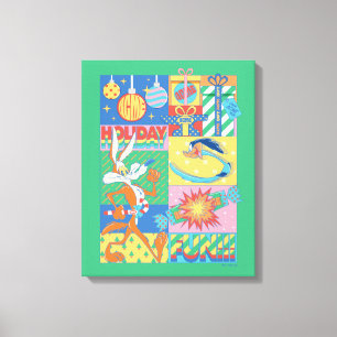 Lienzo LOONEY TUNES™   Diversión Navideña