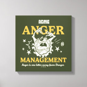 Lienzo LOONEY TUNES™  TAZ™ ACME Anger Management
