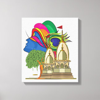 Lienzo Lord Krishna