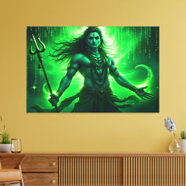 Lienzo Lord Shiva Wall Art Canvas Print Picture 4