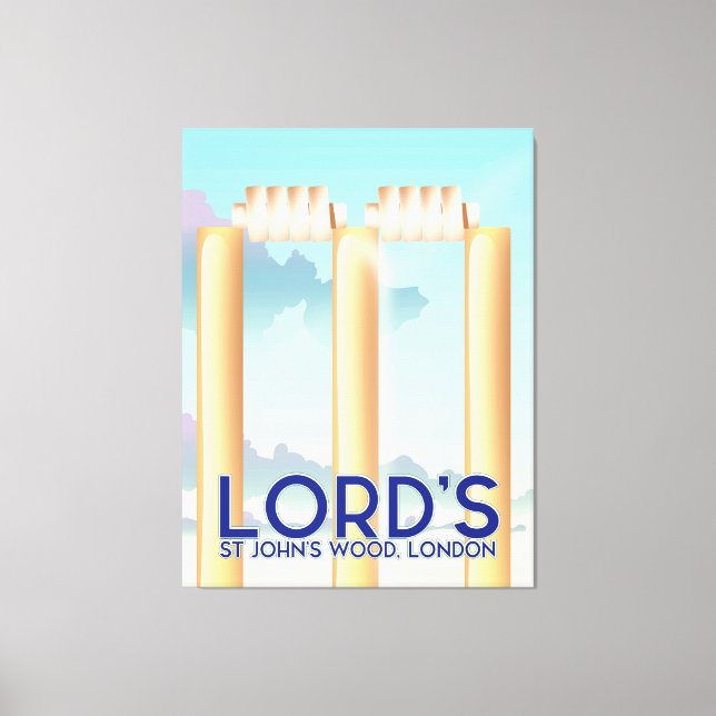 Lienzo Lord's St John's Wood, Londres (Anverso)