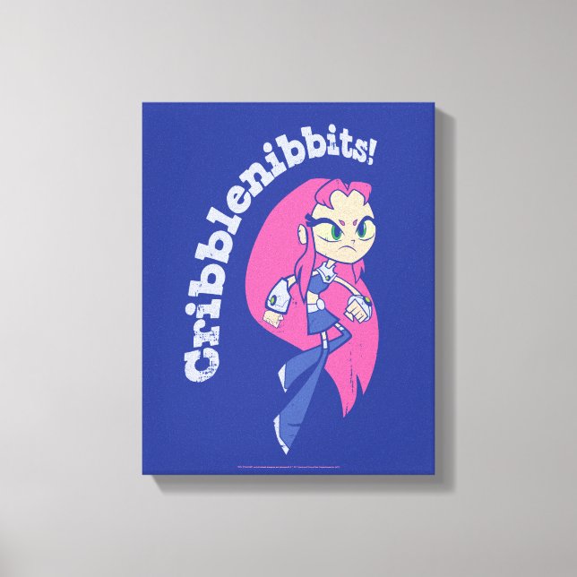 Lienzo ¡Los adolescentes se van! | Starfire "Cribblenibbi (Anverso)