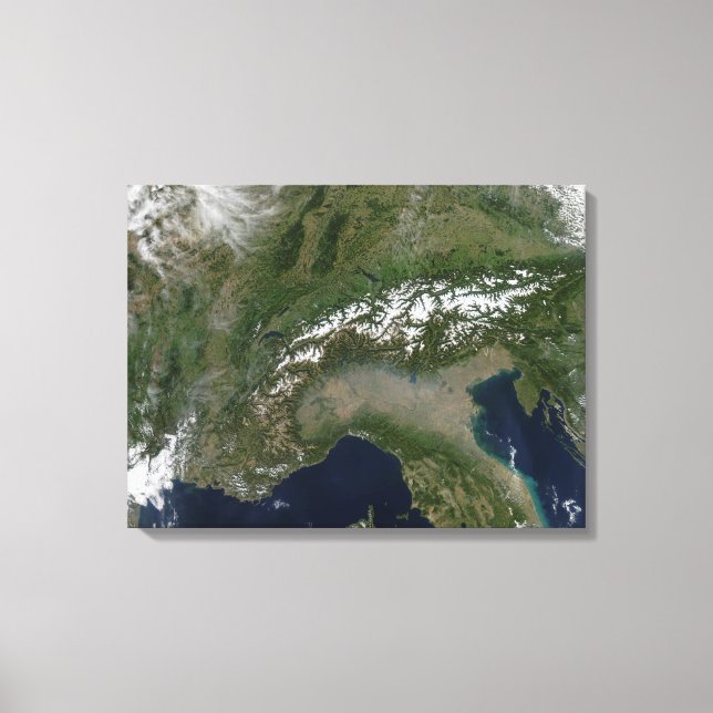 Lienzo Los Alpes 4 (Anverso)