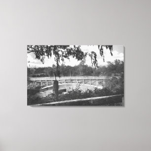 Lienzo Los Angeles, CA View of Hollenbeck Park