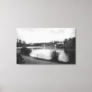 Lienzo Los Ángeles, CA West Lake Park City View