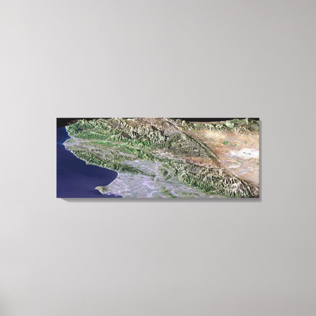 Lienzo Los Ángeles, California (Anverso)