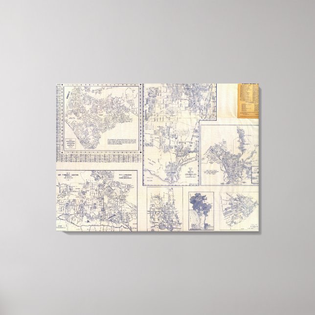 Lienzo Los Ángeles, California 2 (Anverso)