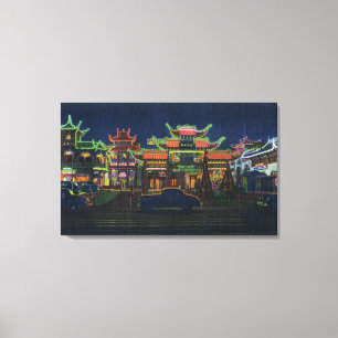 Lienzo Los Angeles, CaliforniaGateway to New