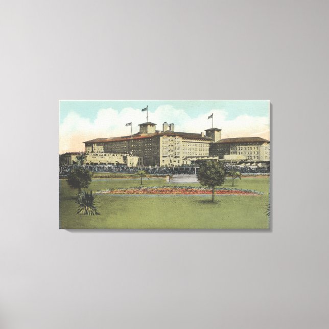 Lienzo Los Ángeles, CaliforniaView del embajador (Anverso)