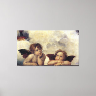 Lienzo Los ángeles de Raphael