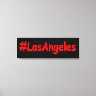 Lienzo "Los Angeles" Diseño Cute. ¡Hazte con una en Zazzl